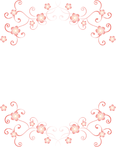 Cherry Blossoms Frame