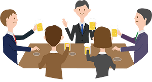 Business Drinking Party