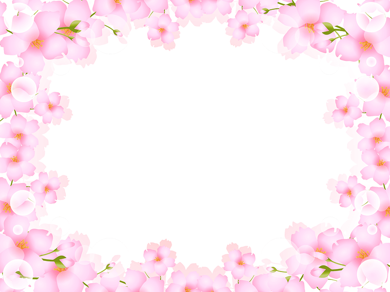 Cherry Blossoms Frame