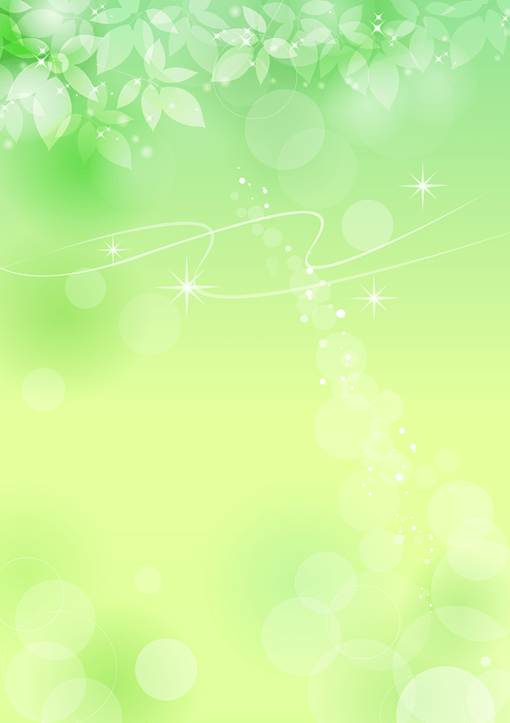 Leaves Green Background