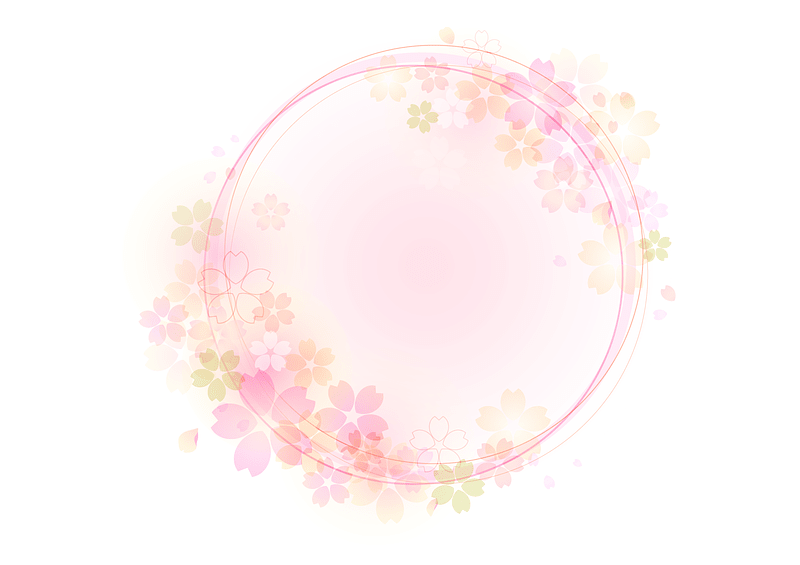 Cherry Blossoms Frame