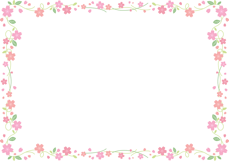 Cherry Blossoms Frame