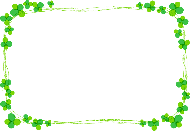 Four Leaf Clover Frame