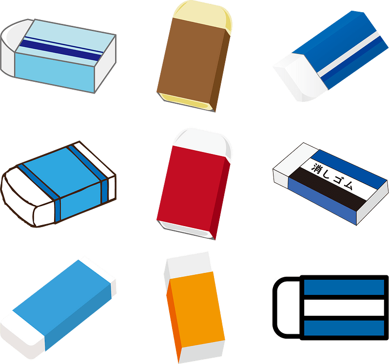 Eraser Stationery