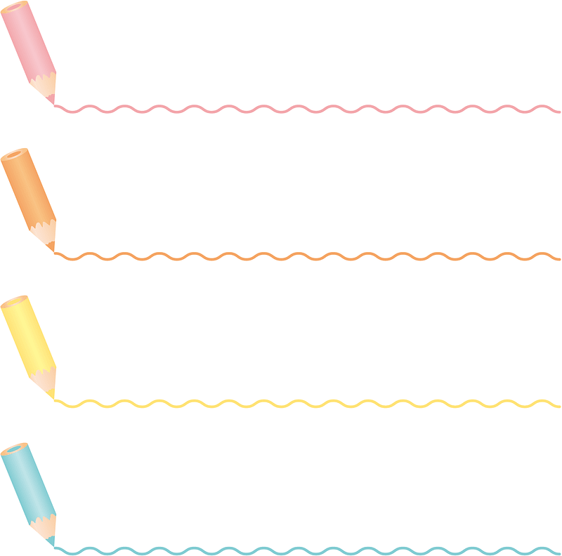 Colored Pencil Line