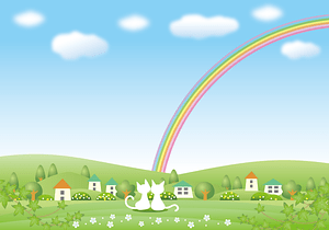 Cats Rainbow