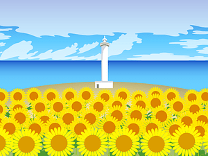 Lighthouse Sunflower