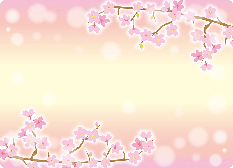 Cherry Blossoms Frame