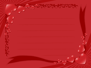 Heart Message Card