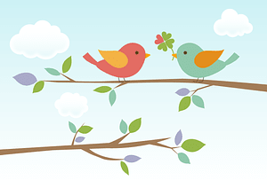 Birds Couple