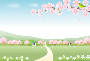 Sakura Countryside