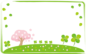 Frame Clover Sakura