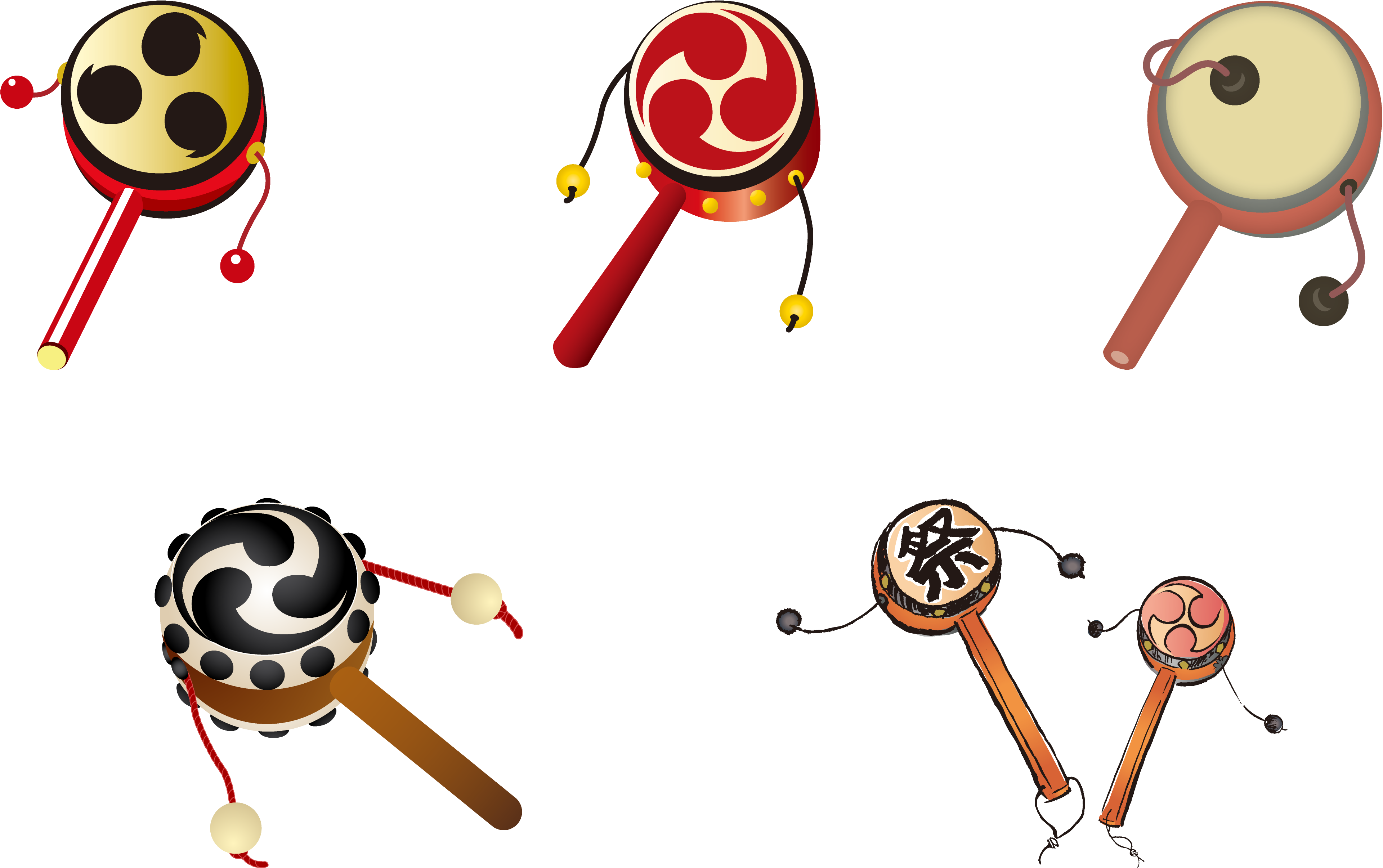 Den Den Daiko - Free vector images on creazilla.com