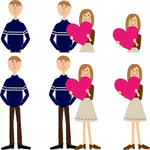Heart Couple
