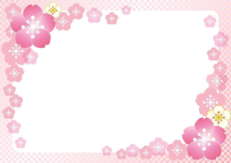 Cherry Blossoms Frame