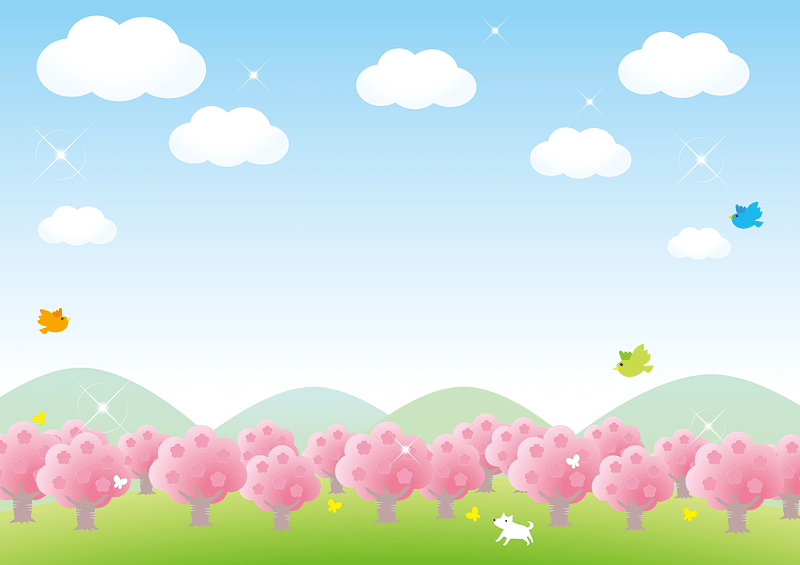 Cherry Blossoms Trees