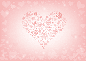 Heart Snow Crystal