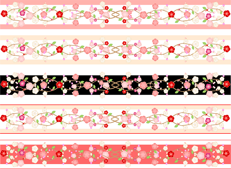 Plum Blossoms Line