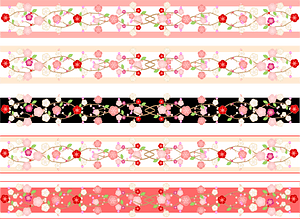 Plum Blossoms Line