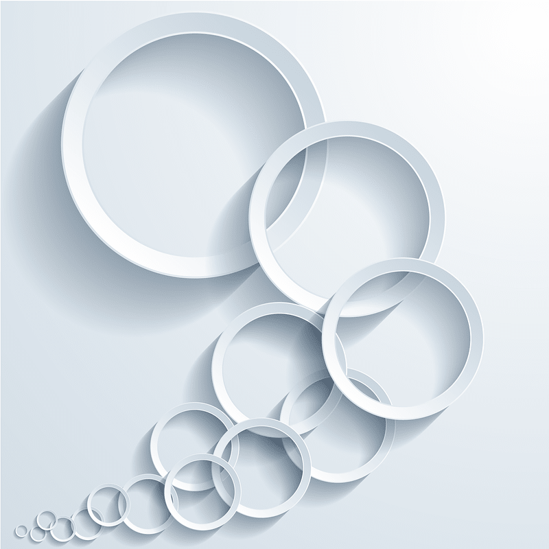 Ring White Background