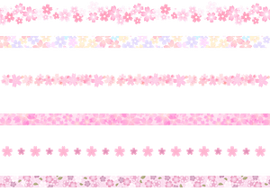 Cherry Blossoms Line