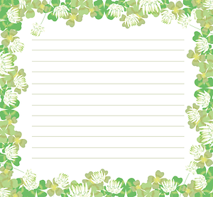 Clover Letter Paper