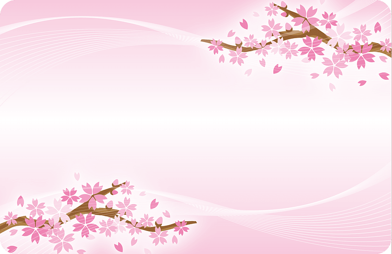 Cherry Blossoms Frame