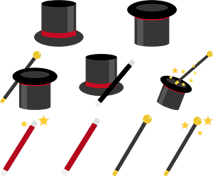 Magic Top Hat Stick