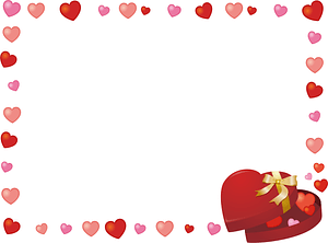 Heart Present Frame