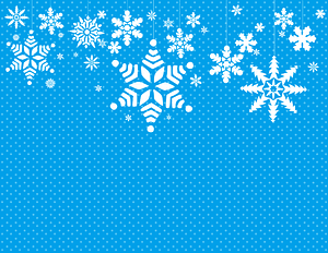 Snowflake Dots Background