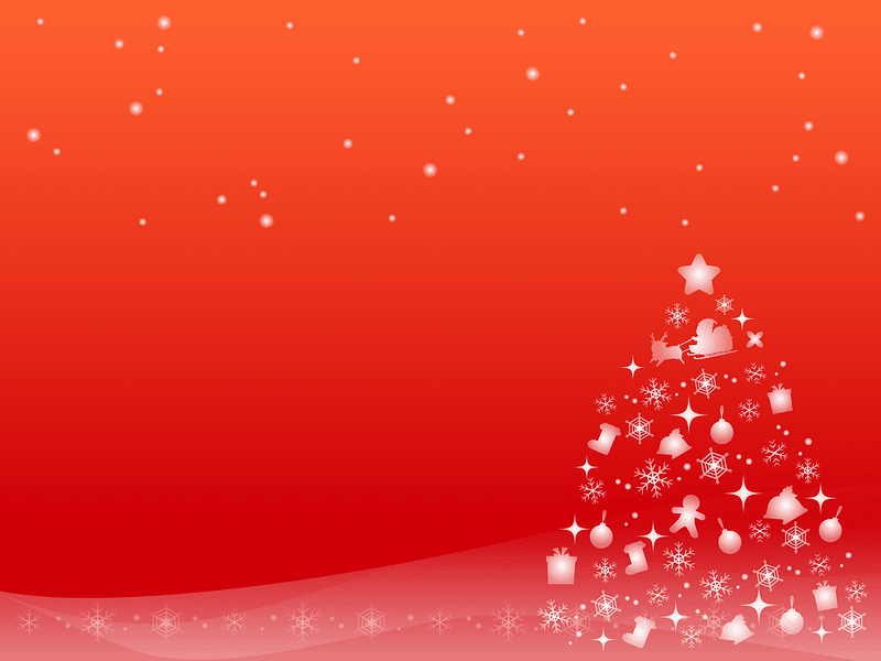 Christmas Red Background