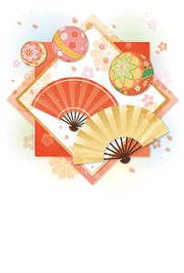 Folding Fan Temari