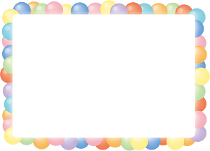 Balloons Frame