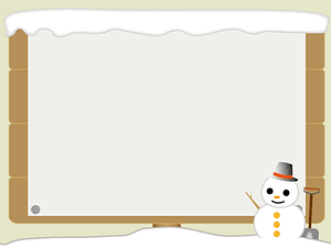 Bulletin Board Snowman