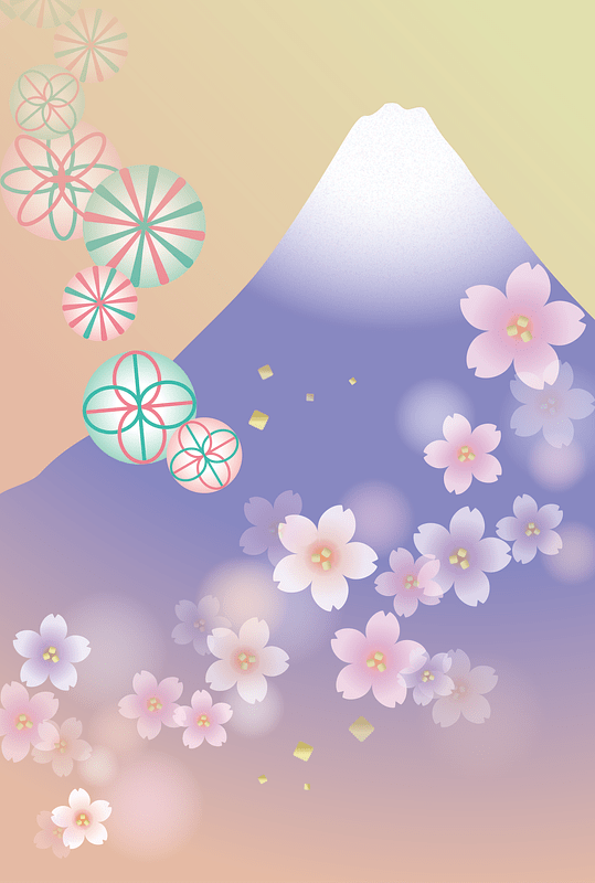 Mount Fuji Cherry Blossoms