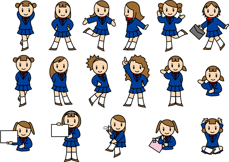 Female High School Student