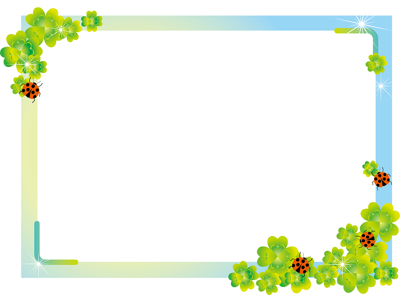 Four Leaf Clover Frame