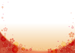 Plum Chrysanthemum Frame