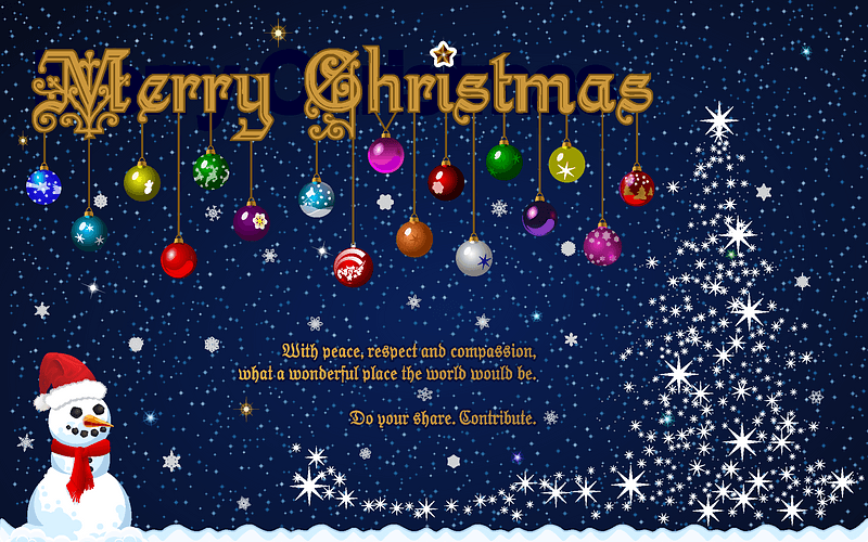 Merry Christmas card