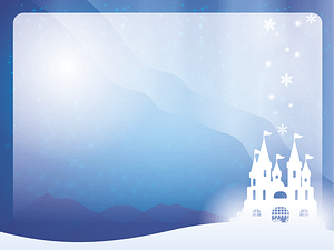Castle Snow Frame