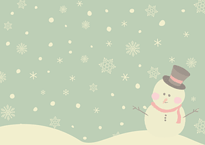 Snowman Snow