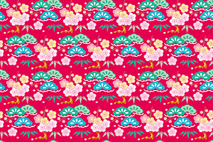 Pine Bamboo Plum