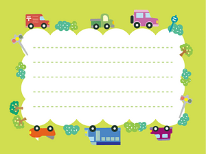 Car Message Card