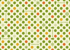 Christmas Dots Background