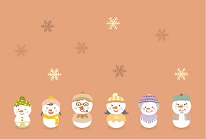 Family Snowman