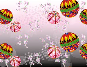 Temari Cherry Blossoms