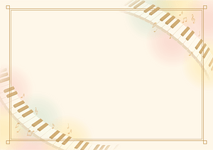 Keyboad Music Frame