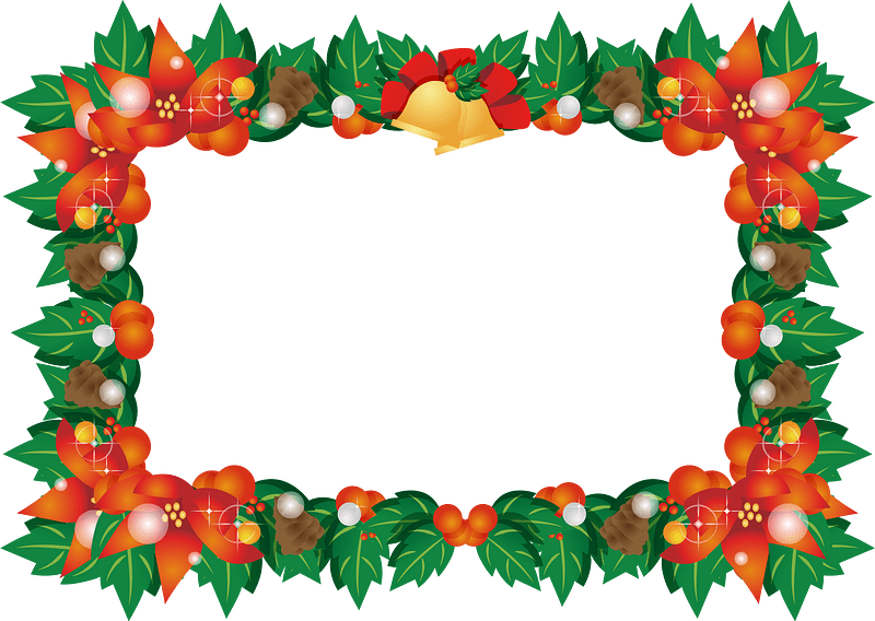Christmas Wreath Frame