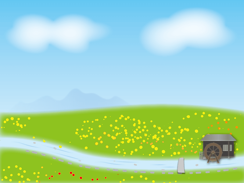 Waterwheel Countryside