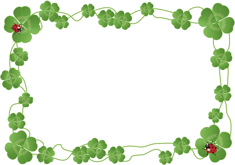 Four Leaf Clover Frame